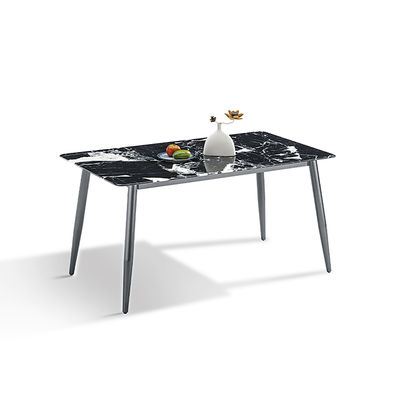 お買い得 現代のシントレストーンテーブル 灰色 カーボンステール ベース ダイニングテーブル オンライン