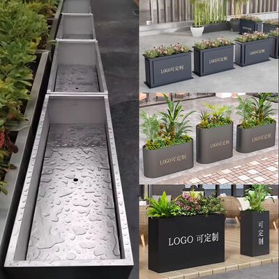 お買い得 ファイアーピット＆プランターコンボ - カスタムステンレススチールデュアルファンクションデザイン オンライン