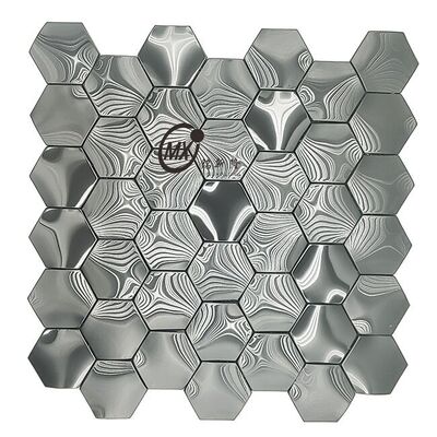 お買い得 Stainless Steel Mosaic with Crystal and Mirror Inlays for Sparkling Effect オンライン