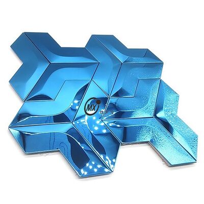 お買い得 PVDカラーブラックアンティークブラスメタルステンレススチールモザイク オンライン