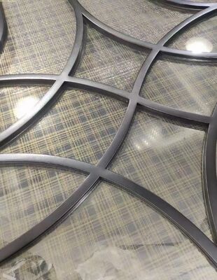 お買い得 ヴィラロビー用ゴールドステンレスレーザーカットパーティション オンライン