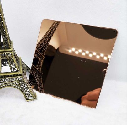 お買い得 0.55から3mmミラーの壁の装飾のための磨かれたステンレス鋼 シートの赤い銅 オンライン