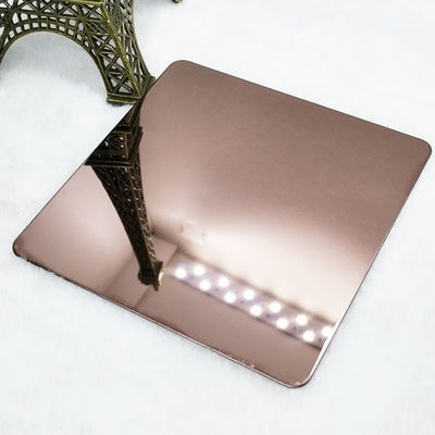 お買い得 DIN 316Lはステンレス鋼 シートのブラウン8Kミラーの終わりを着色した オンライン